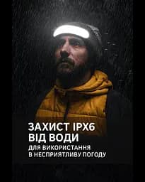 Налобний ліхтар KDULIT COB 1500 люмен - мініатюра 2
