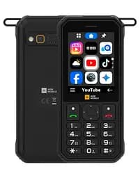 Кнопковий телефон AGM M11 4G Black (Клавіатура з кирилицею) - мініатюра 4