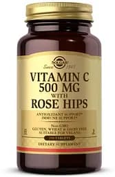 Вітаміни та мінерали Solgar Vitamin C With Rose Hips 500 mg, 250 таблеток