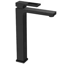Смеситель для умывальника Koer KB-11009-05 высокий KR3501 Черный матовый