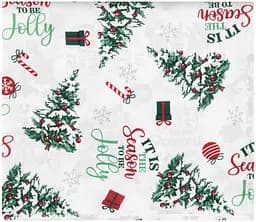 Скатертина Christmas Tree 120х140см 100% поліестер зелений ARDESTO pbe0050351
