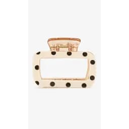 Заколка-краб женская Polin T5-2 Молочный