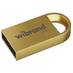 Флеш накопичувач USB 32Gb Wibrand Lynx золотистий USB 2.0 (WI2.0/LY32M2G)