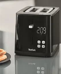 Тостер Digital 850Вт, LED дисплей, пластик, чорний Tefal teh0025684 - мініатюра 7