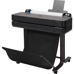 Принтер струменевий кольоровий A1 HP DesignJet T630 24" (2025 Edition), Black, WiFi, 1200x2400 dpi, до 30 сек/стор (формат A1), рулони 279 - 610 мм, USB / GLan, картриджі 712 (5HB09D) - мініатюра 2