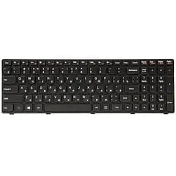 Клавiатура для ноутбука IBM/LENOVO IdeaPad G500, G505 чoрний, чoрний фрейм