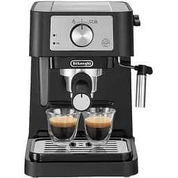 Рожковая кофеварка эспрессо DeLonghi EC 260.BK