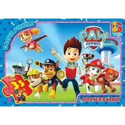 Пазлы детские Paw Patrol Щенячий патруль PW0812, 35 элементов