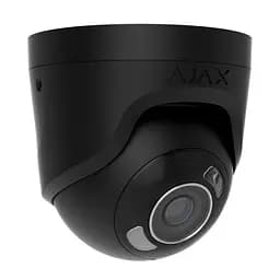 IP-відеокамера 5Mp Ajax TurretCam HL (5 Mp/4 mm) Black f=4mm, ІЧ+LED-підсвічування, з мікрофоном (26-00669) - мініатюра 2