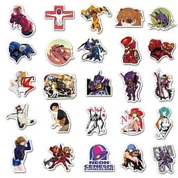 Стікерпак GeekLand Evangelion 50 штук - мініатюра 5