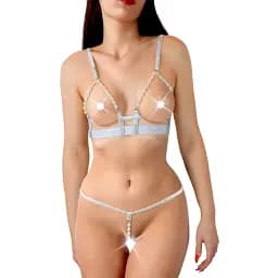 Набір еротичної білизни Art of Sex - Sweet Angel, колір білий, XS-M