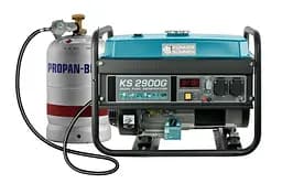 Генератор бензиновий газ/бензин Konner&Sohnen 2.5/2.9 кВт KS 2900G - мініатюра 2