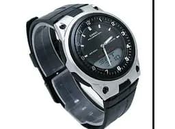 Годинники наручні чоловічі чорні кварцові оригінальні Японія Casio Collection AW-80-1AVES - мініатюра 3