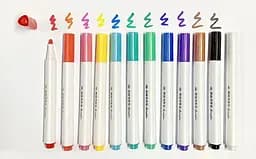 Акварельні маркери 18 кольорів Water Brush - мініатюра 4