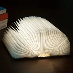 Складная настольная светодиодная лампа-книга XPRO Book Lamp с USB-зарядкой (44686-_299) - мініатюра 11