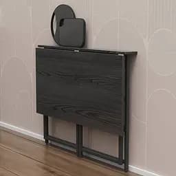 Розкладний стіл Моріс Ferrum-decor 750x1000x600 Чорний метал ДСП Сосна Кембра 16 мм (FRD-104671) - мініатюра 2