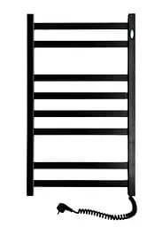 Електрична рушникосушарка Navin Авангард 480x800 права чорна 12-228050-4880, Чорний матовий, Праве