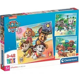  Пазл Clementoni Paw Patrol: 3 пазла по 48 элементов (25301)