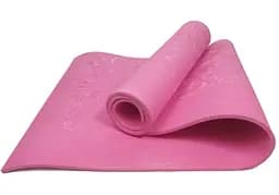Коврик для йоги и фитнеса EasyFit PER Premium Mat 8 мм Розовый (EF-1930-1-P)