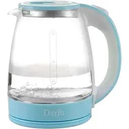 Чайник скло Dario DR1802 Blue