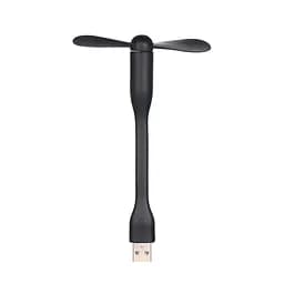 Вентилятор мобільний USB чорний - мініатюра 3