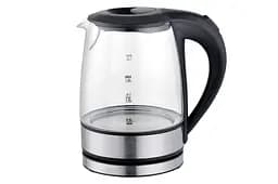 Електрочайник скляний Maestro MR-062-BLACK 1.2л 1630 Вт чорний