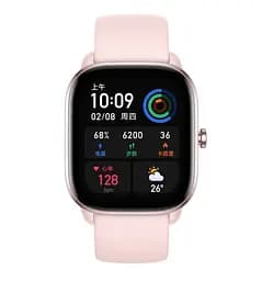 Умные часы Amazfit GTS 4 mini flamingo pink