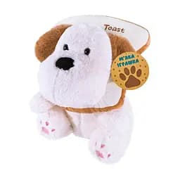 Дитяча м'яка іграшка "Песик" Bambi C46609 з тостом, розмір 24 см