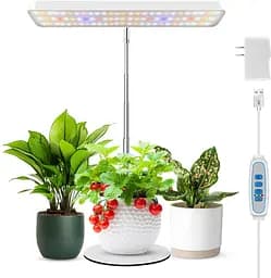 Настільна лампа для вирощування повного спектра Wiaxulay Grow Light, 78 світлодіодних світильників для кімнатних рослин