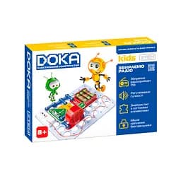Конструктор электронный DOKA СОБИРАЕМ РАДИО, D70703