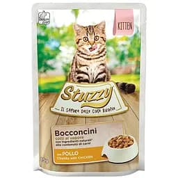 Вологий корм Stuzzy Chicken for Kitten з куркою в соусі для кошенят 85г