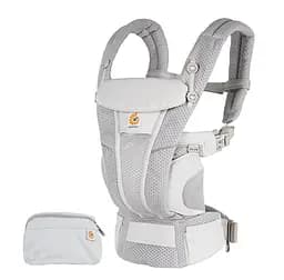 Рюкзак-переноска Ergobaby Omni Breeze Baby Carrier від народження Pearl Grey
