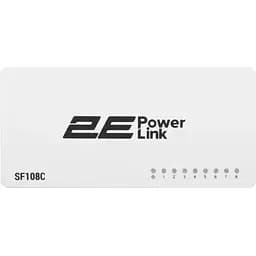 Коммутатор 2E PowerLink SF108C (8xFE, неуправляемый) (2E-SF108C)