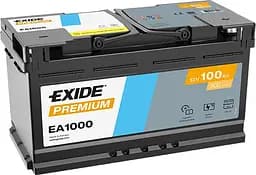 Автомобільний акумулятор EXIDE Premium 6СТ-100Ah АзЕ 900A (EN) EA1000