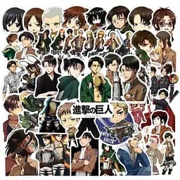 Стикерпак GeekLand Attack on Titan 50 штук