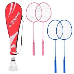 Бадмiнтон арт. BD24162 2 ракетки+ волан у чохлі 65 см (6900069414715) МІКС