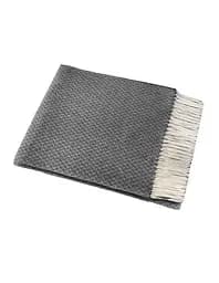 Плед бавовняний Миами/Miami Glenn Vladi білий-дим 140х200