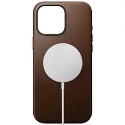 Шкіряний чохол Nomad Modern Leather Case Brown для iPhone 16 Pro Max (NM01692485) - мініатюра 3
