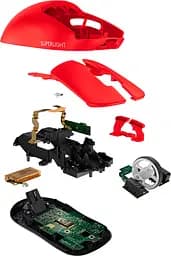 Миша Logitech G PRO X Superlight Wireless Red [910-006784] [76491] - мініатюра 7