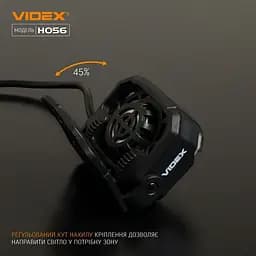 Налобний світлодіодний ліхтарик Videx 1400Lm 6500K (VLF-H056) - мініатюра 4