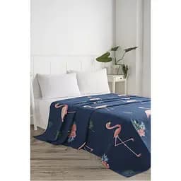 Покрывало пике вафельное Eponj Home BigFilamin laci, 235х160 см, синее (svt-2000022297646)