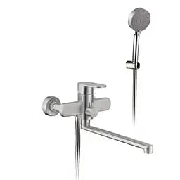 Змішувач для ванни Zerix LEB-006 ZX4808 Нержавіюча сталь