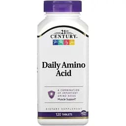 Аминокислота 21st Century Daily Amino Acid 120 таблеток
