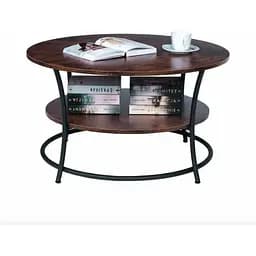 Журнальный столик Leobert Vasagle 80x80x45 см в стиле Loft