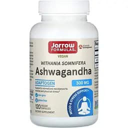 Ашваганда Jarrow Formulas Ashwagandha 120 вегетаріанських капсул