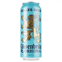 Упаковка пива Lowenbrau Original світле 5.1% 12 л з/б (0.5 л х 24 шт.) - мініатюра 2