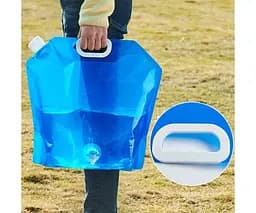 Каністра-пакет для води м'яка з ручкою та краником ViO PE-T 10l, блакитна - 10л - мініатюра 4