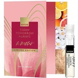 Открытка с пробным образцом Парфюмерной воды Avon ТТА Amour 0.6 мл (158511461)