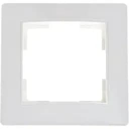 Рамка Brille одинарная белая RB-1F/A wh