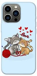 TPU чохол Два коти Love